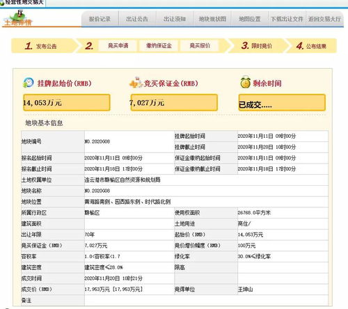 贛榆觀瀾國際玻璃廠周邊地塊土拍結果出爐，樓面價達3945元/㎡ 房源搜索分析